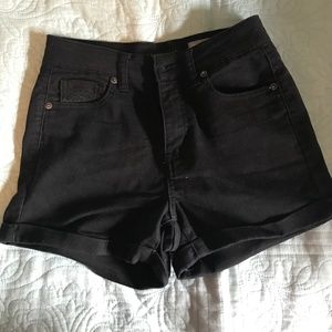Aeropostale high waisted midi shorts